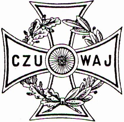 Krzyż Harcerski wg projektu księdza Lutosławskiego grafika ze zbiorów Muzeum