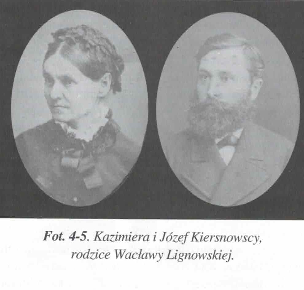 fot.4-5 rodzice Wacławy Lignowskiej