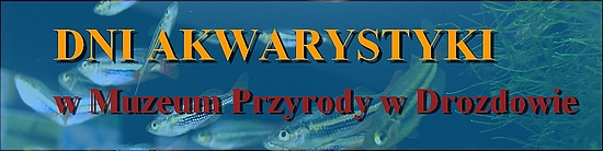 dni akwarysyki w Muzeum Przyrody w Drozdowie